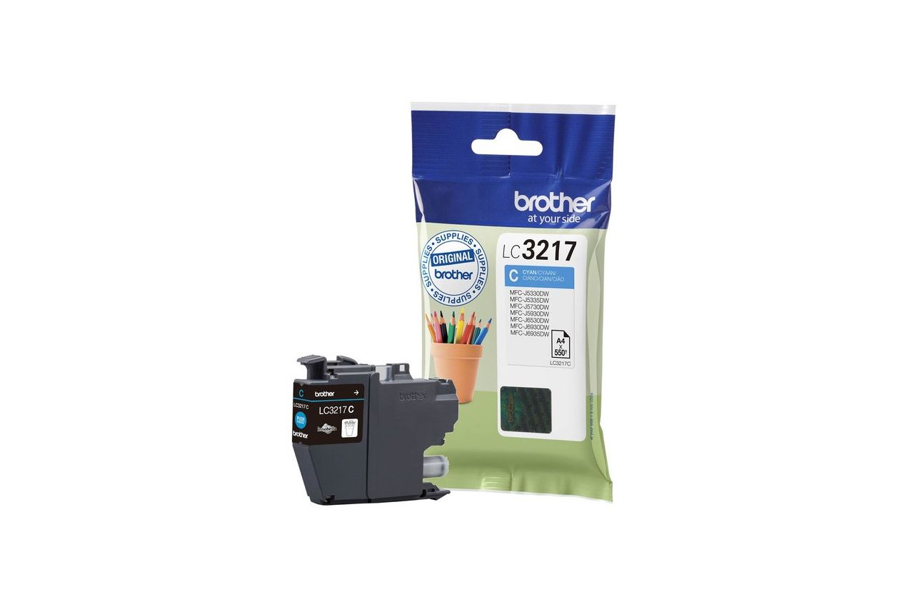 Kasetė Brother LC3217 CY 550psl OEM