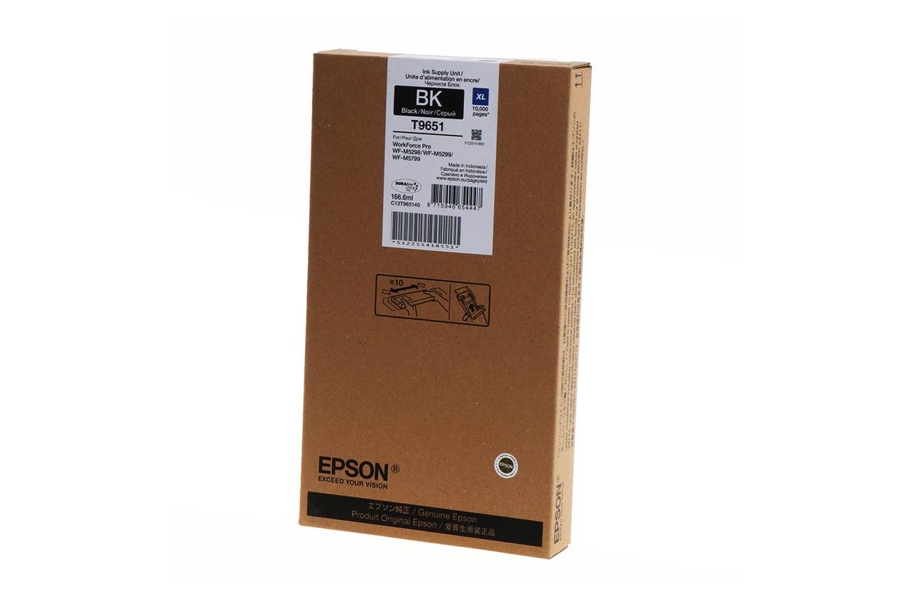 Kasetė Epson T9651 (C13T965140) BK 10K OEM
