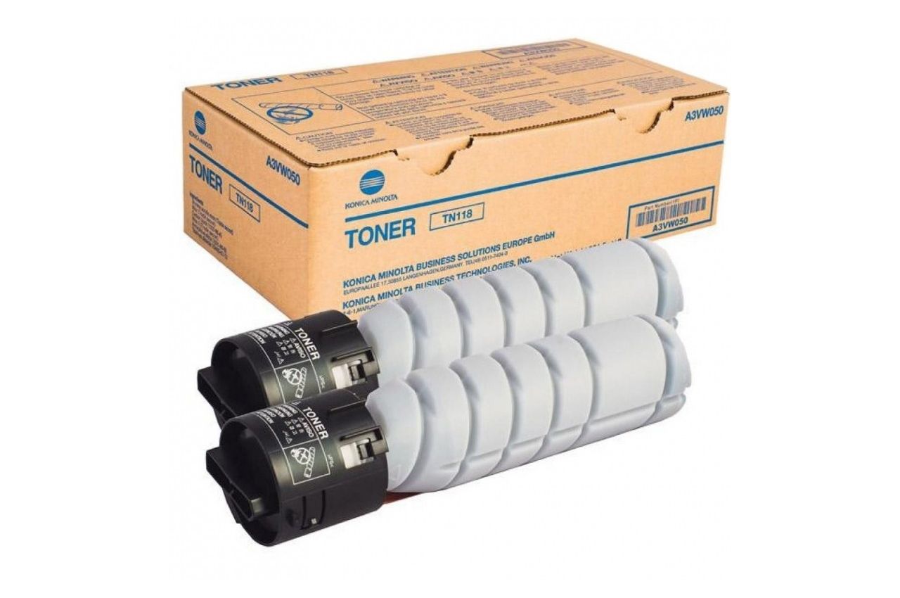 Kasetė Minolta TN-118 BK 12K 2pack OEM