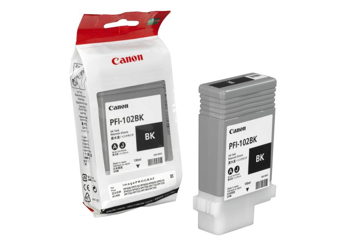 Kasetė Canon PFI-102K (0895B001) BK 130ml OEM