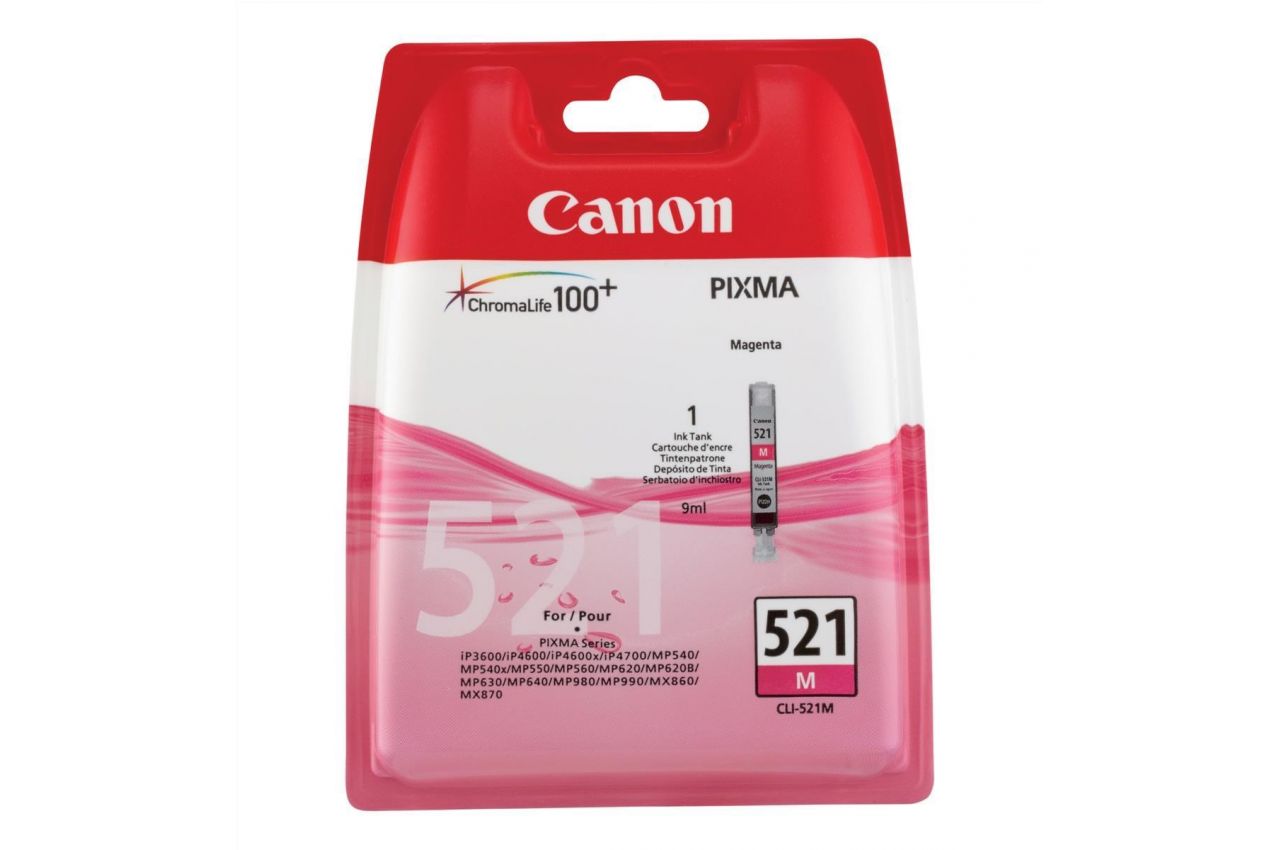 Kasetė Canon CLI-521M MG 505psl OEM
