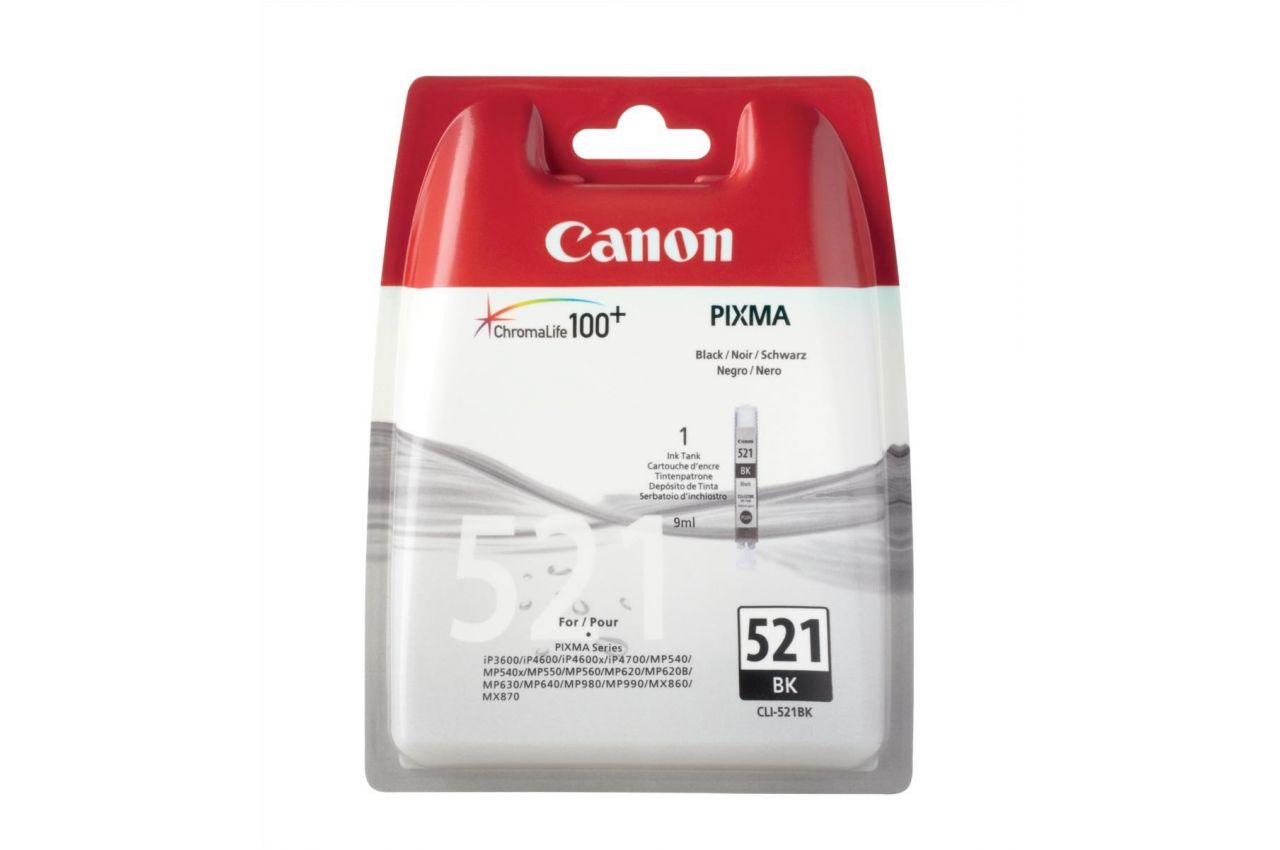 Kasetė Canon CLI-521BK BK 2370psl OEM