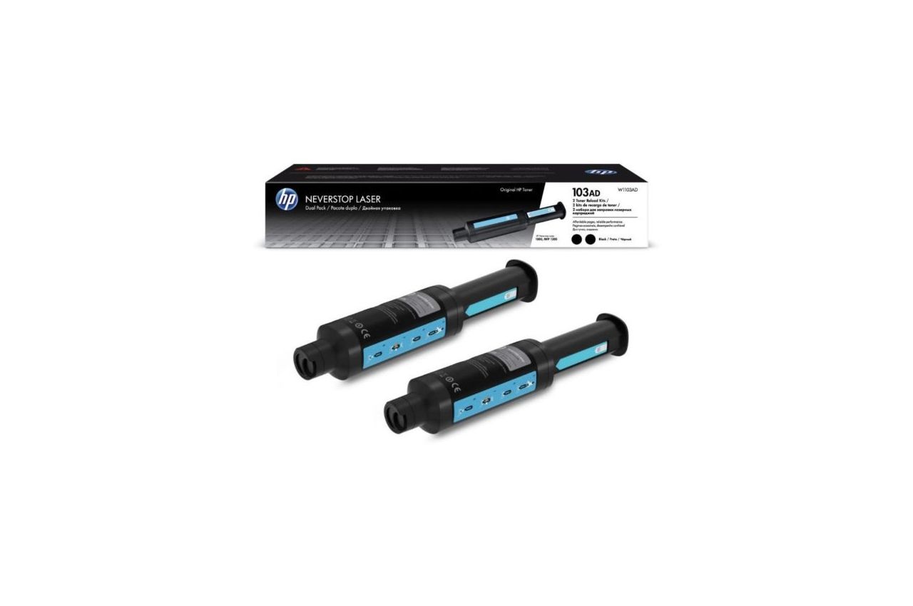 Kasetė HP 103A (W1103AD) BK 2500psl 2-pack OEM