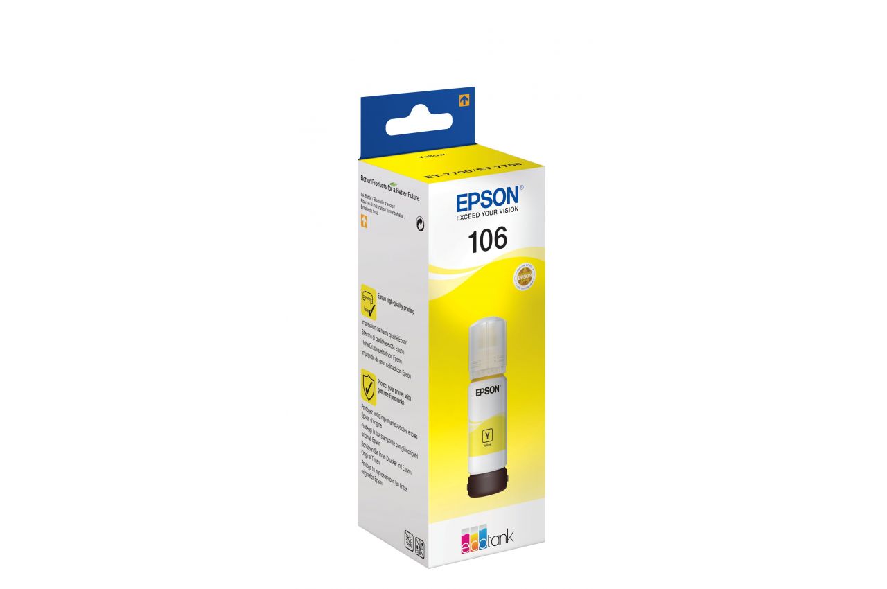Ink Epson 106 (C13T00R440) YL 5K OEM