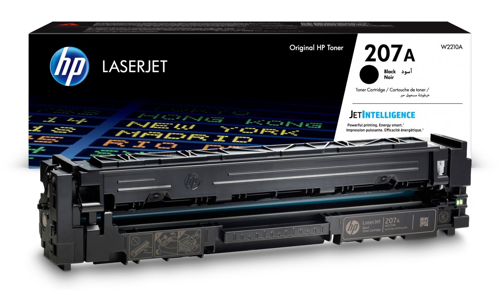 Kasetė HP No.207A (W2210A) BK 1350psl OEM