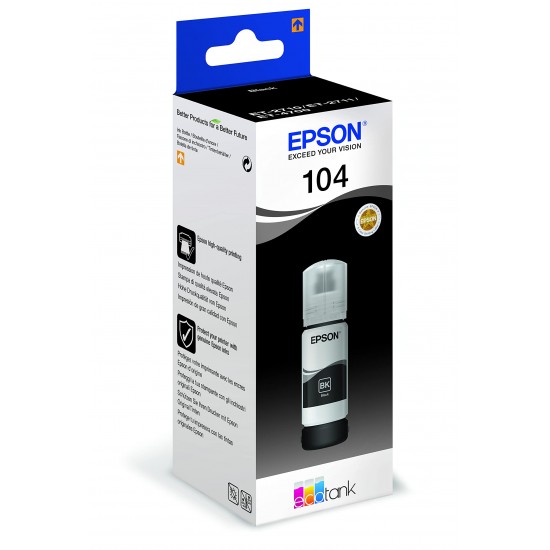 Ink Epson T104 (C13T00P140) BK 65ml OEM
