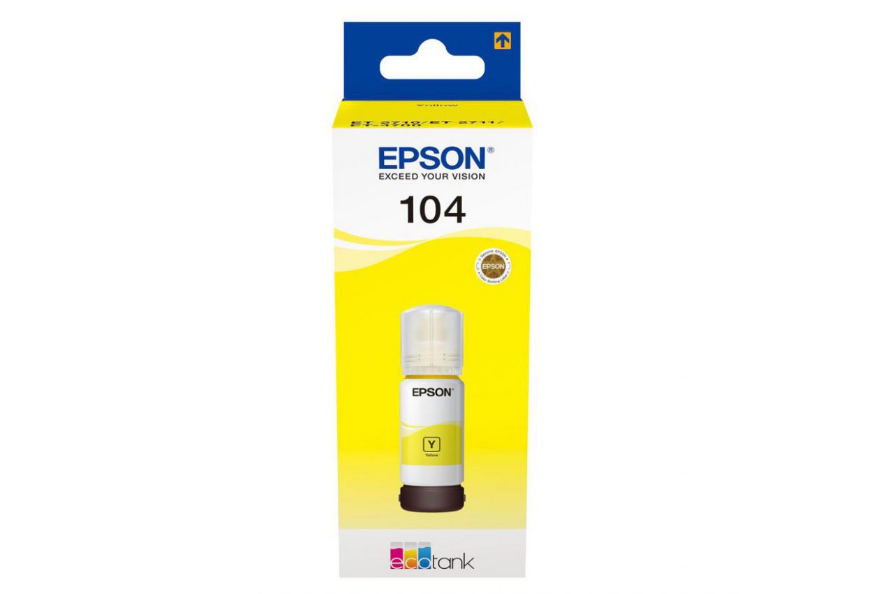 Ink Epson T104 (C13T00P440) YL 65ml OEM