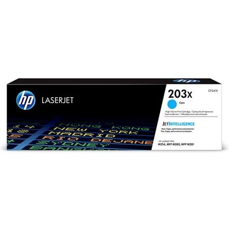 Kasetė HP No.203X (CF541X) CY 2.5K OEM