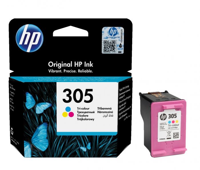Kasetė HP No.305 (3YM60AE) CMY 100psl OEM
