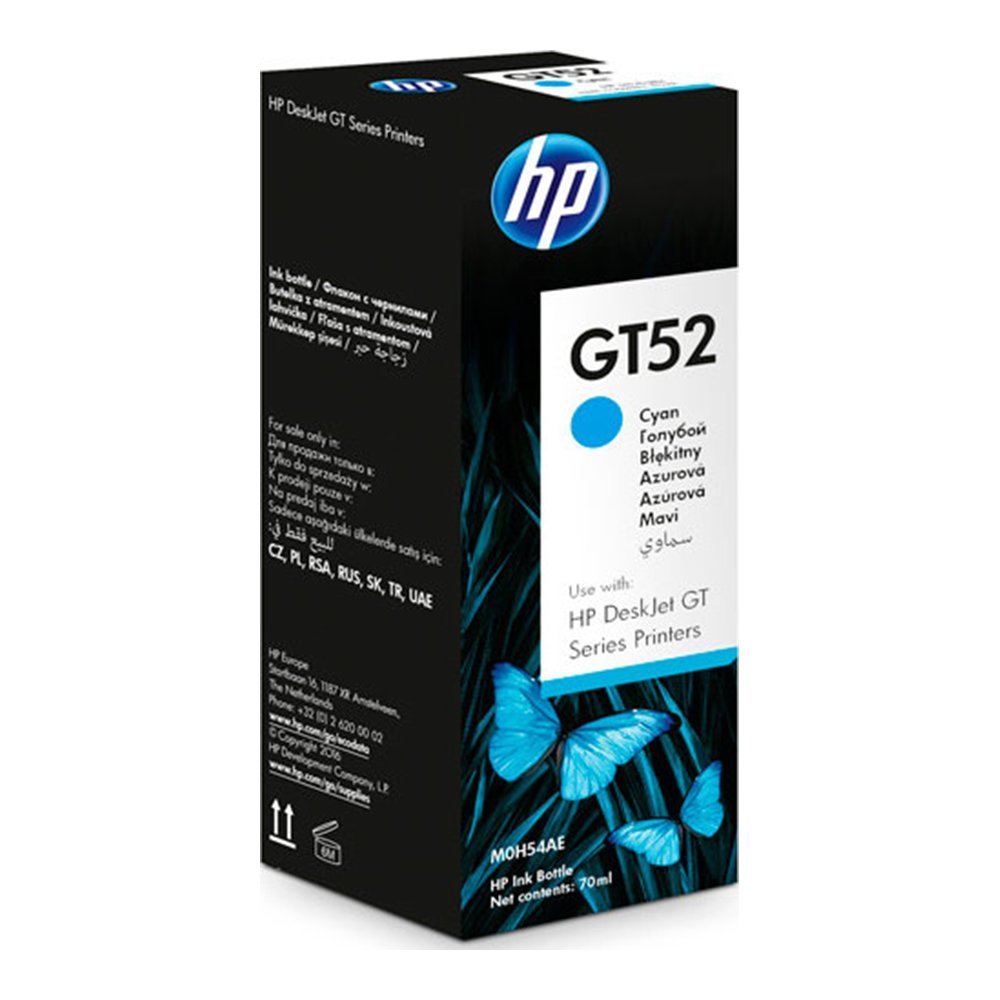Ink HP No. GT52 (M0H54AE) CY 70ml OEM