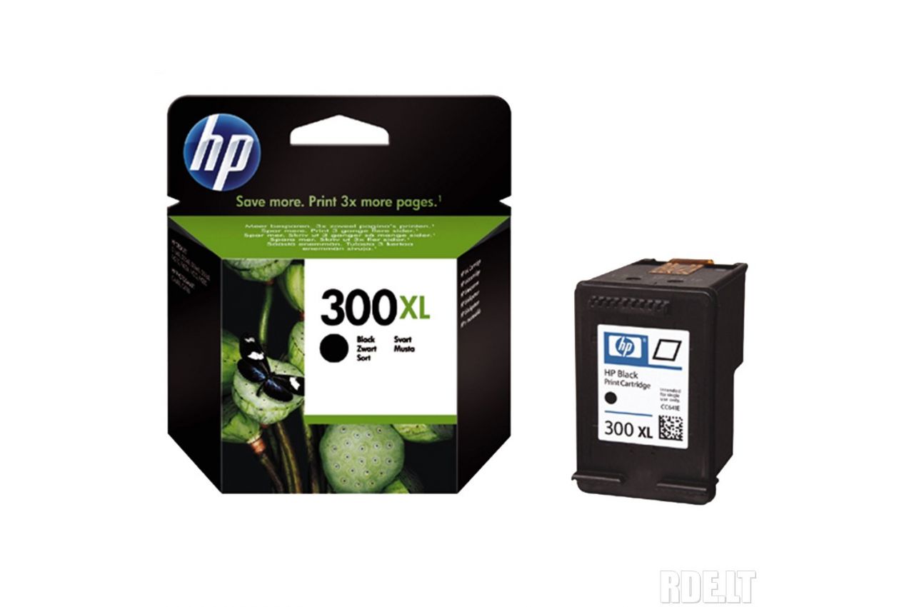 Kasetė HP No.300XL (CC641EE) BK 600psl. OEM