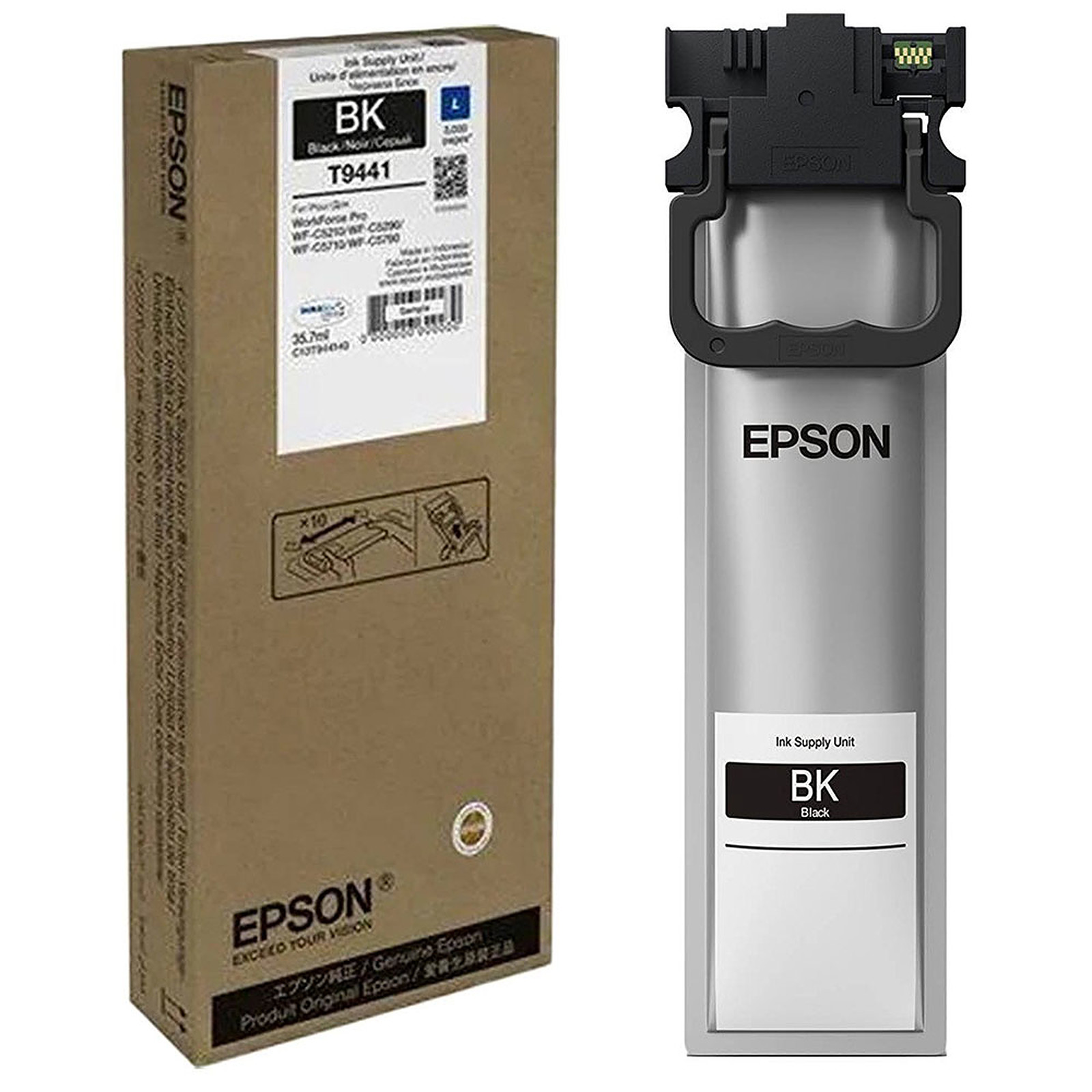 Kasetė Epson T9441 (C13T944140) BK 3Kpsl OEM