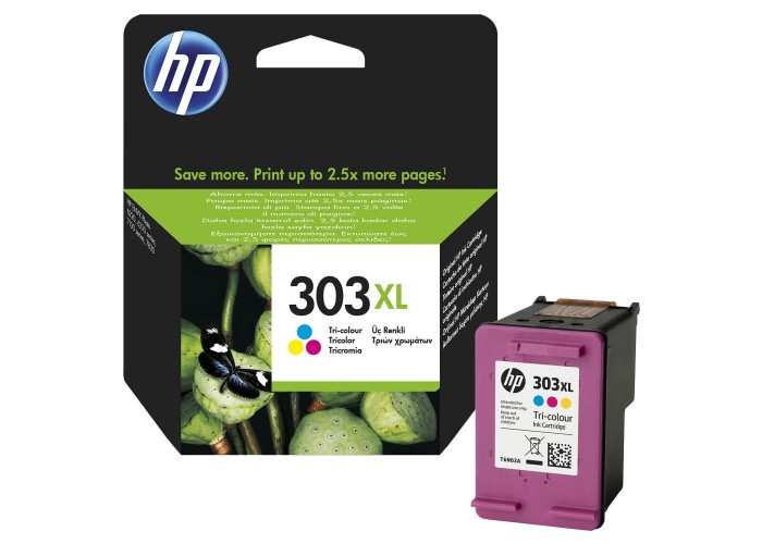 Kasetė HP No.303XL (T6N03AE) CMY 415psl OEM