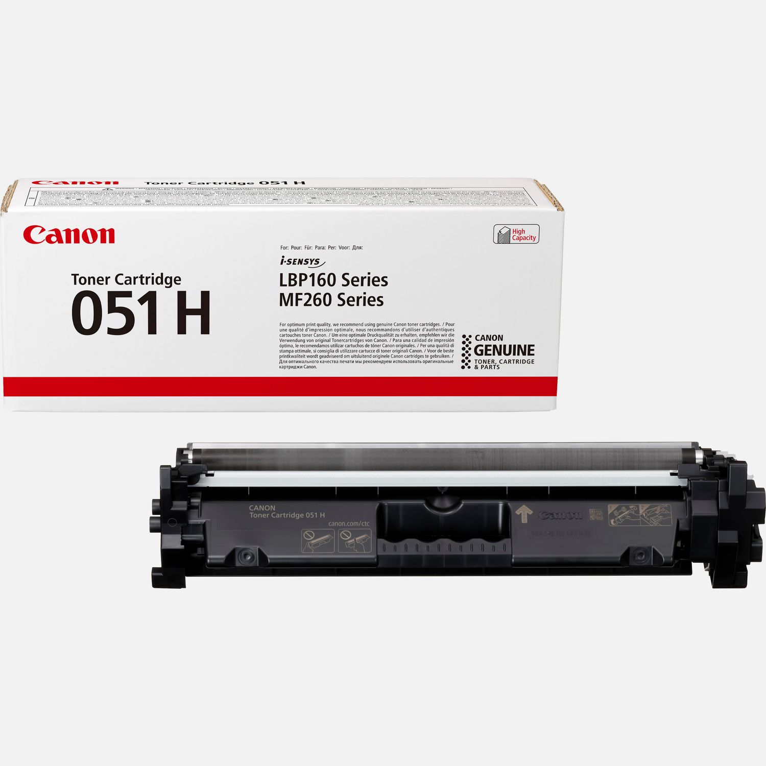 Kasetė Canon 051H (2169C002 ) BK 4100psl OEM