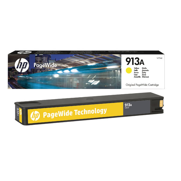 Kasetė HP No.913 (F6T79AE) YL 3000psl. OEM