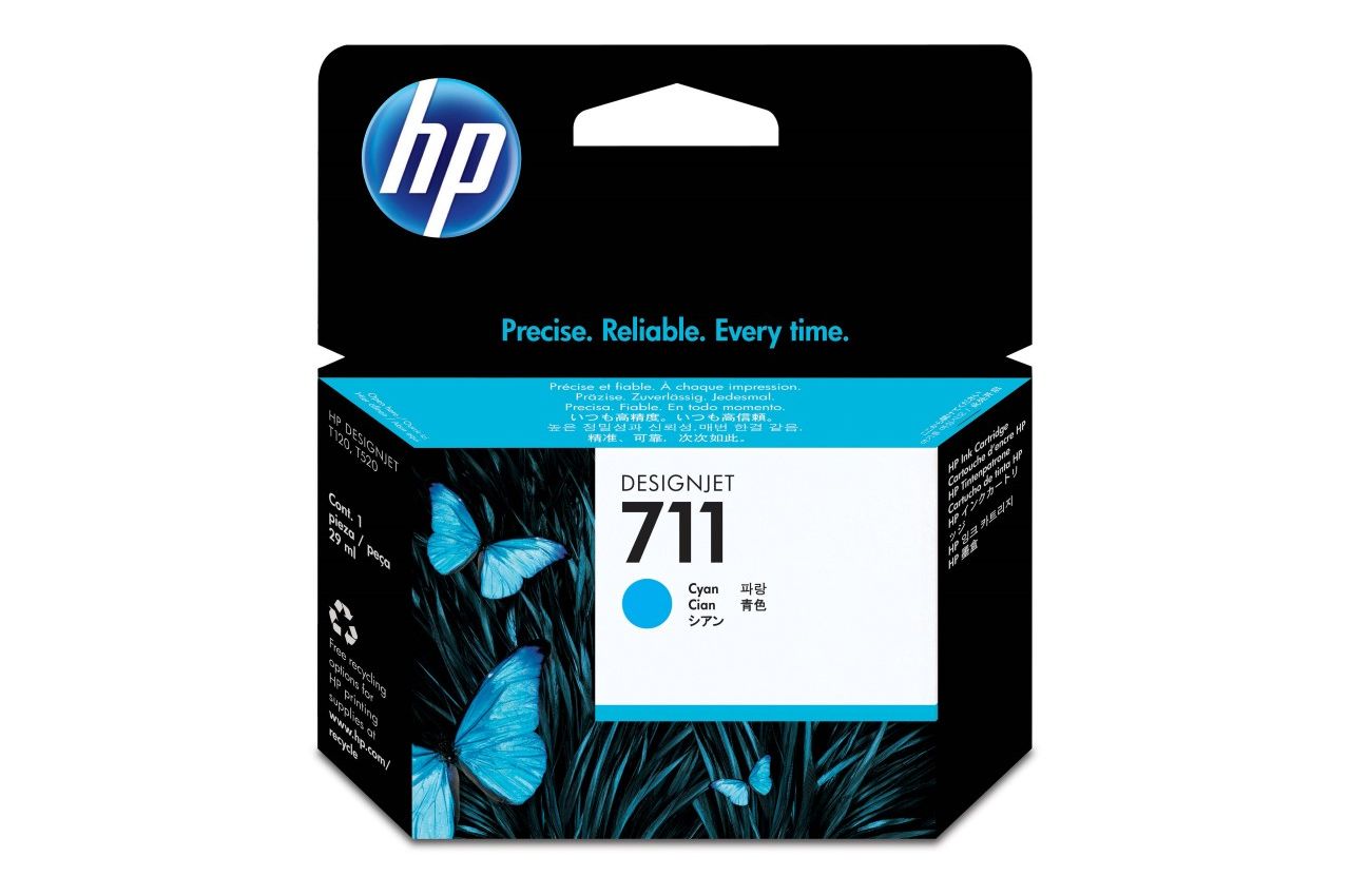 Kasetė HP No.711 (CZ130A) CY 29ml OEM