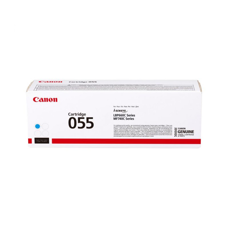 Kasetė Canon 055 (3015C002) CY 2.100psl OEM
