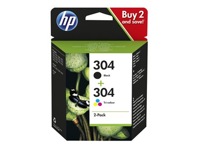 Kasetė HP No.304A (3JB05AE) BK+CMY 120/100psl. OEM
