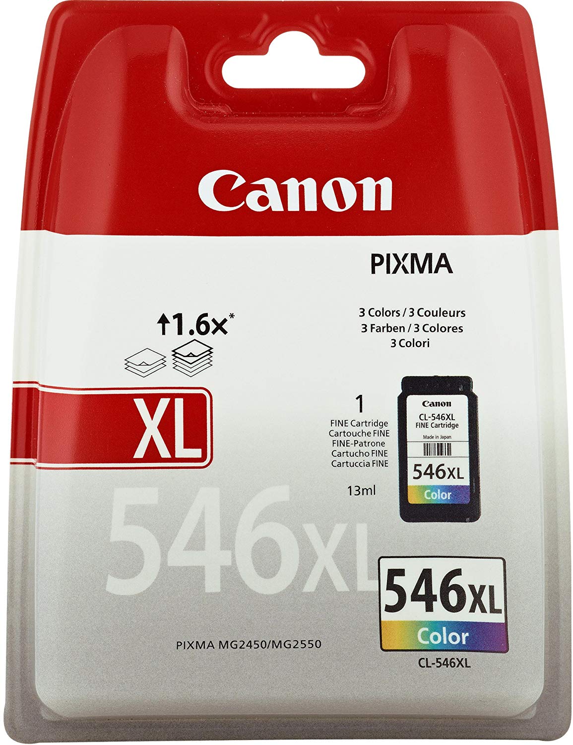 Kasetė Canon CL-546XL (8288B001) CMY 300psl OEM