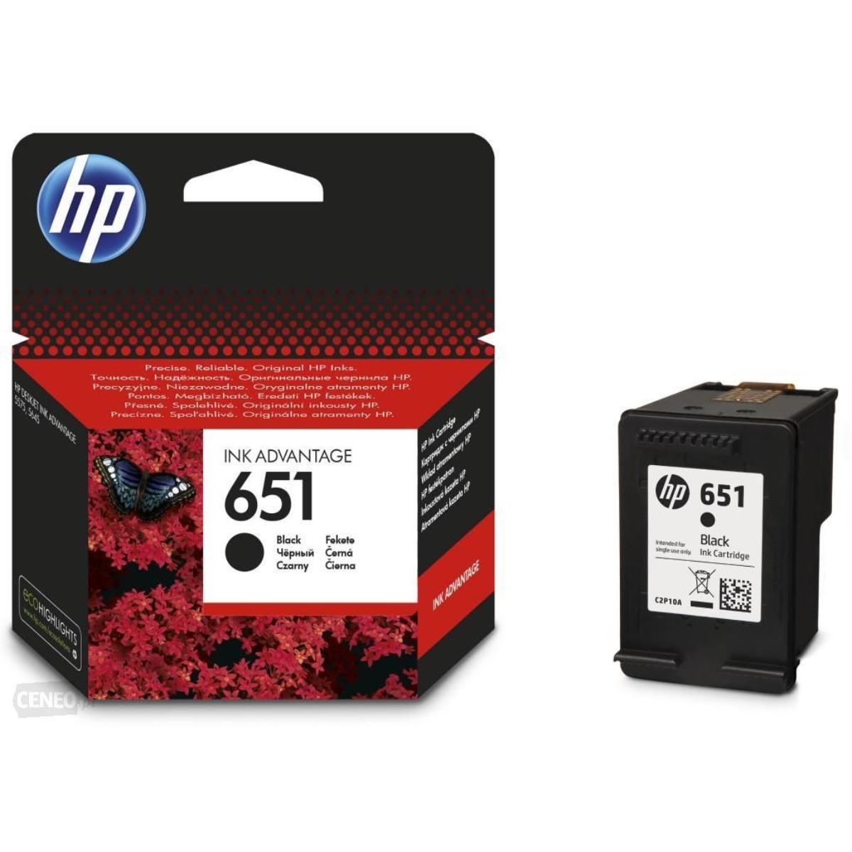 Kasetė HP No.651 (C2P10AE) BK 600psl OEM