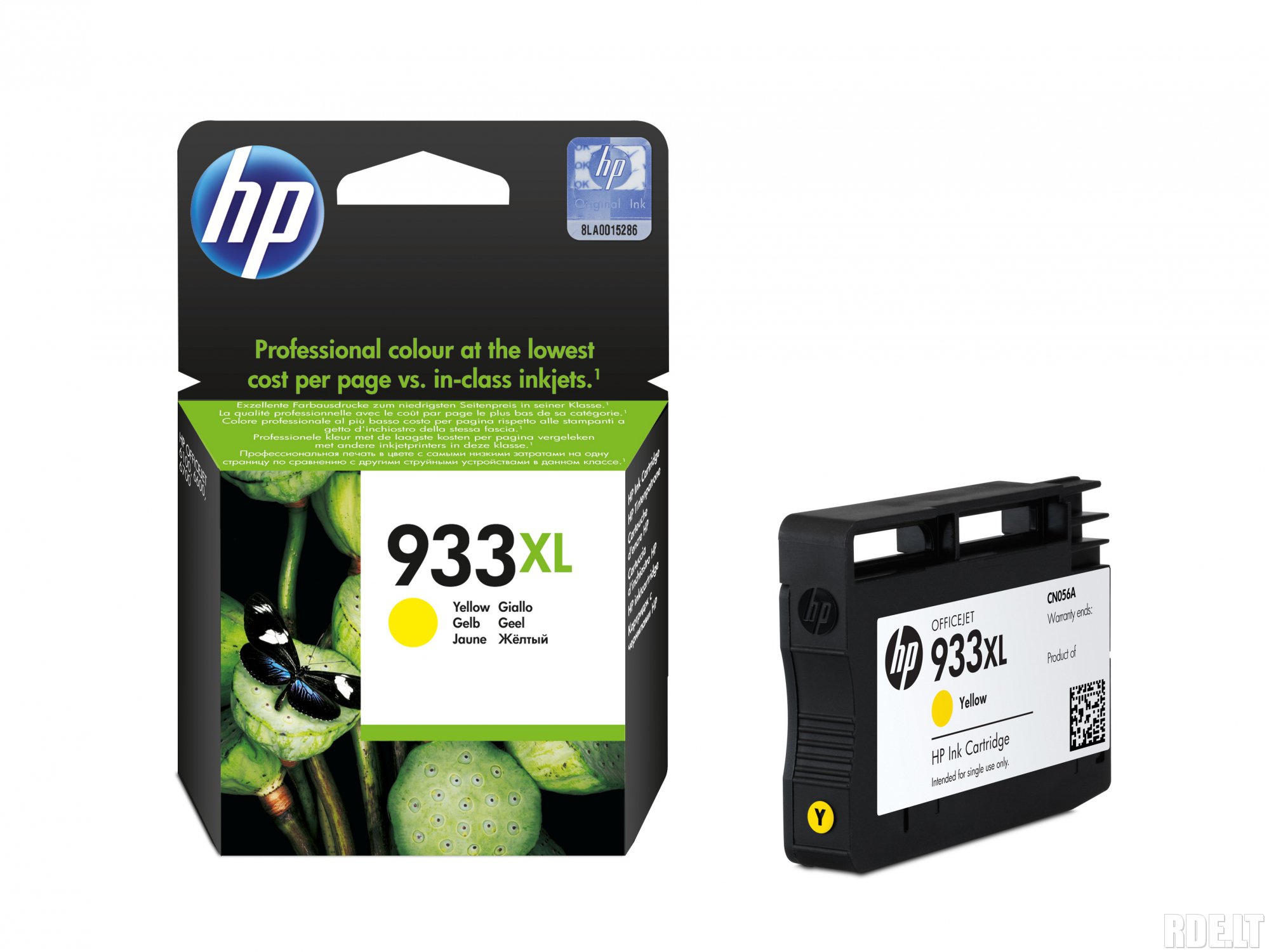 Kasetė HP No.933XL (CN056AE) YL 825psl. OEM