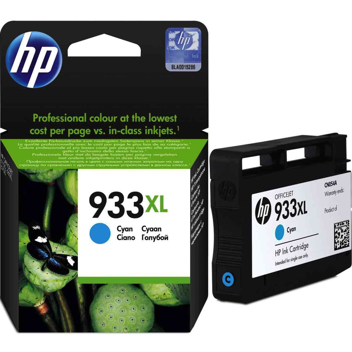 Kasetė HP No.933XL (CN054AE) CY 825psl. OEM