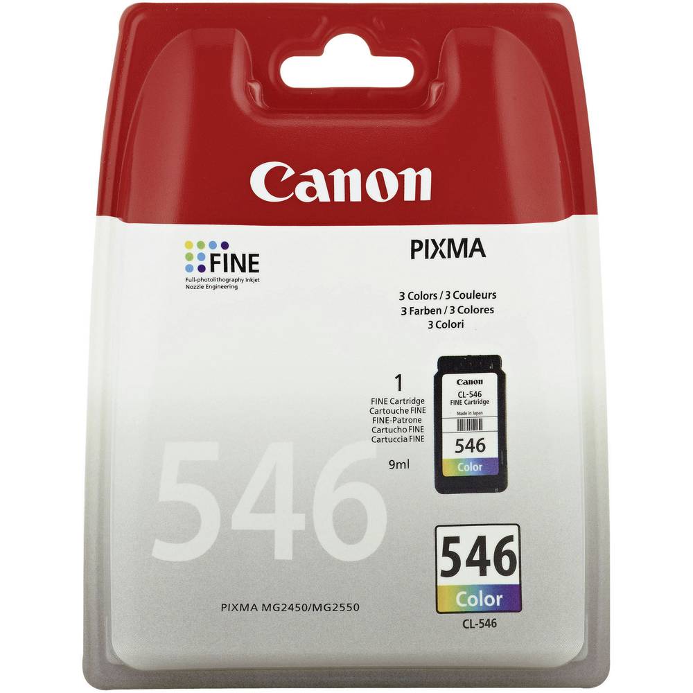 Kasetė Canon CL-546 (8289B001) CMY 180psl OEM
