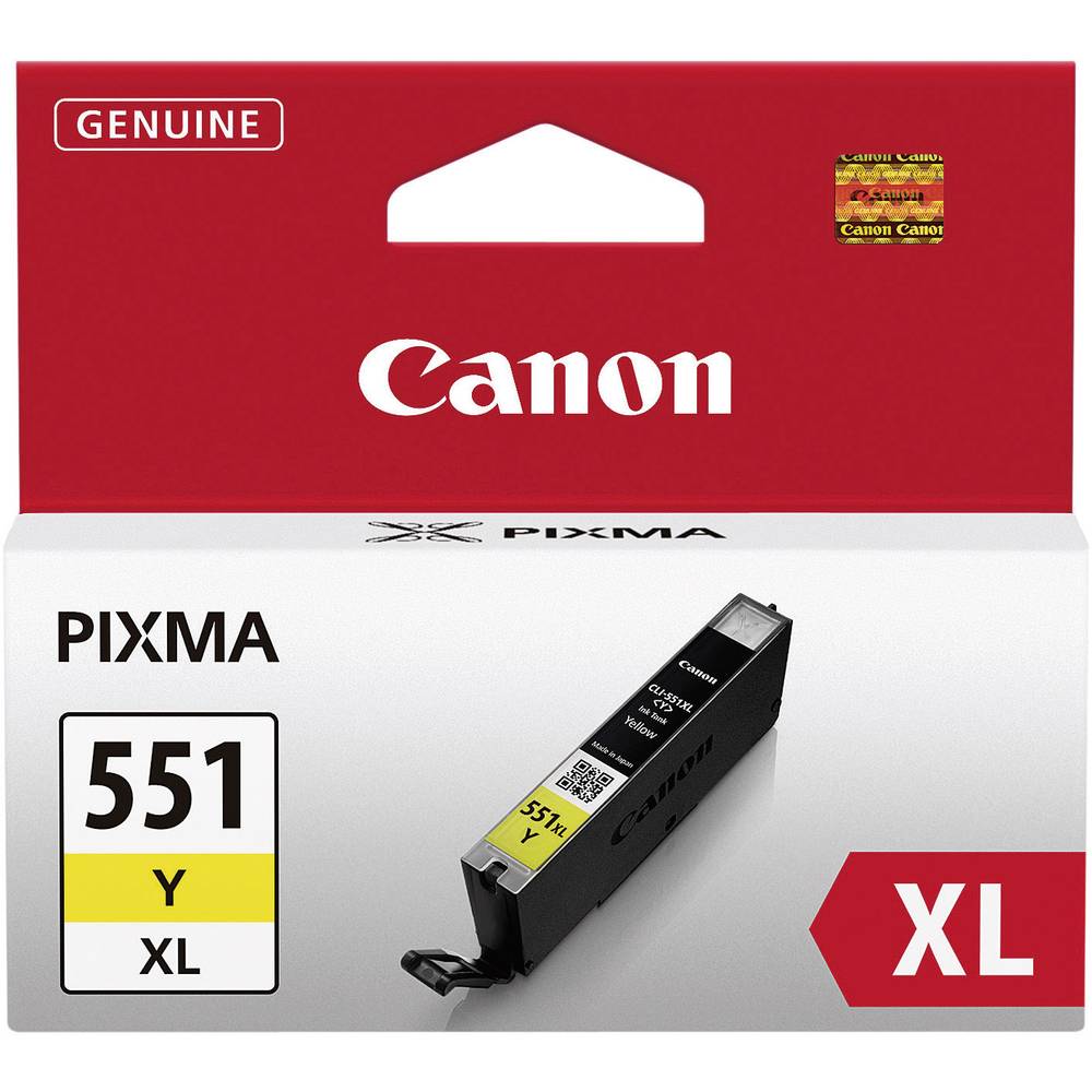 Kasetė Canon CLI-551XL YL 685psl OEM