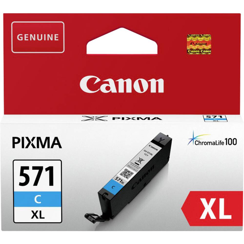 Kasetė Canon CLI-571XL (0332C001) CY 11ml OEM