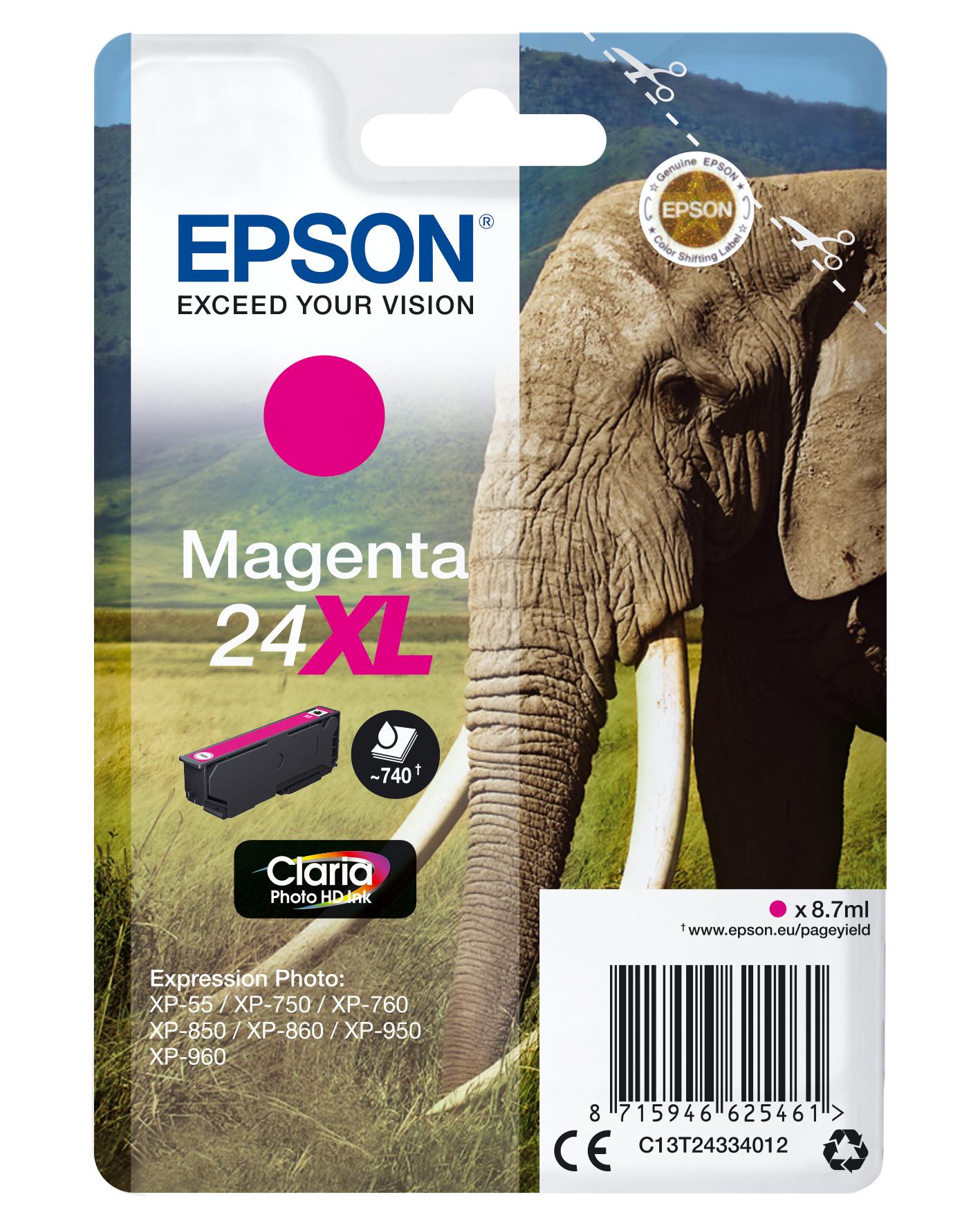 Kasetė Epson T2433 (24XL) MG 8,7ml OEM