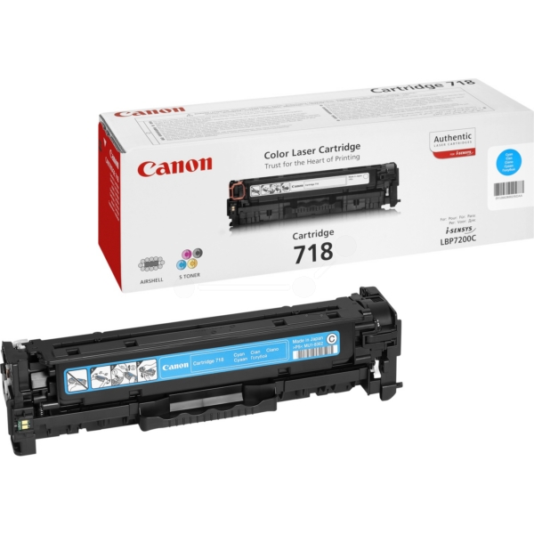 Kasetė Canon 718 (2661B002) CY 2900psl OEM