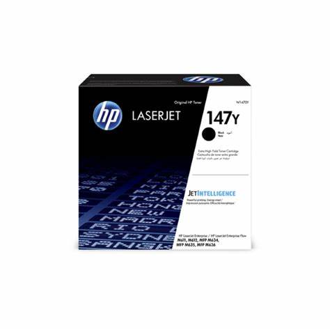 Kasetė HP No.147Y (W1470Y) BK 42.000psl OEM