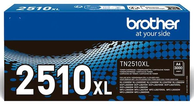 Kasetė Brother TN-2510XL BK 3000psl OEM