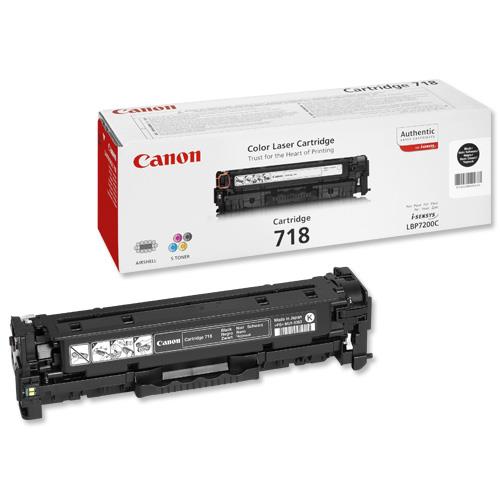 Kasetė Canon 718 (2662B002) contr BK 3400psl OEM