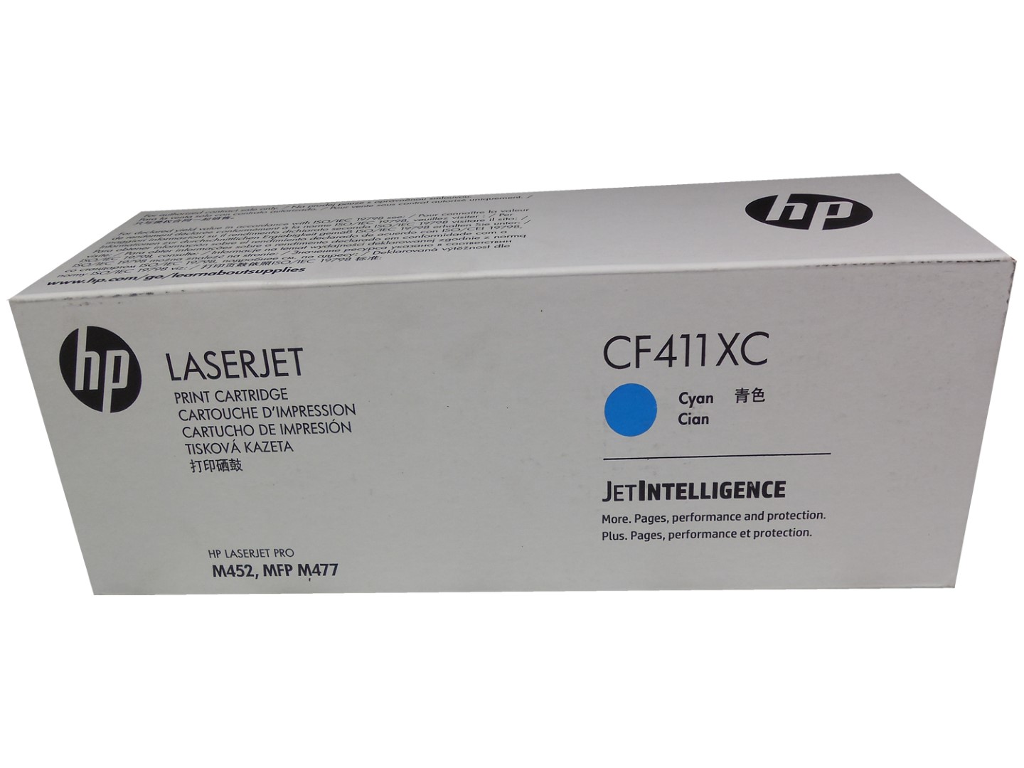 Kasetė HP No.410X (CF411XC) CY 5000psl OEM