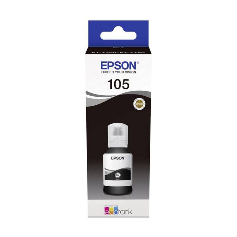 Ink Epson 105 (C13T00Q140) Pigment BK 140ml OEM